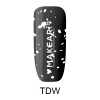TOP OF THE TOP - zestaw 3x top:top MILKY, Top NO WIPE GOLG, Top BLACK DOT