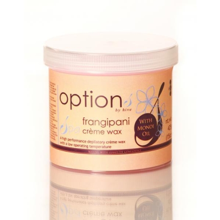 Wosk kremowy OPTION Frangipani - Monoi 425G