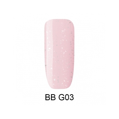 Builder Base Glitter 03 - Baza budująca z pyłkiem 8ml