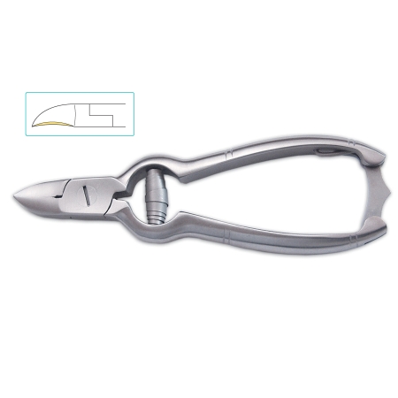 Cążki do paznokci - amortyzująca sprężyna 14,5 cm