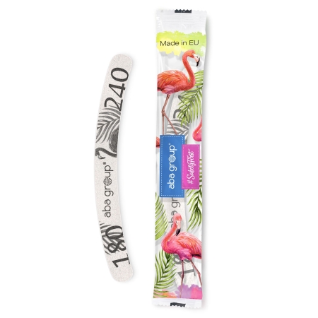 Bezpieczny pakiet - Pilnik BANAN STANDARD - FLAMING  #180/240