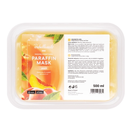 Parafina kosmetyczna brzoskwinia 500 ml