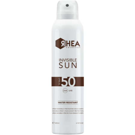 SPF50 Invisible Sun - Invisible Spray Face& Body Protection SPF50 - Niewidzialny spray SPF50 200ml