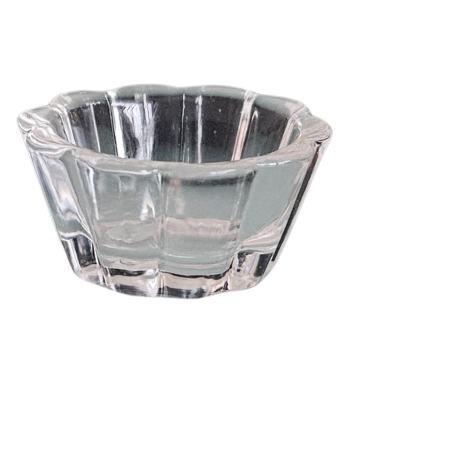 Naczynko szklane w formie kwiata