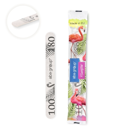 Bezpieczny pakiet - Pilnik PROSTY SLIM FLAMING  #100/180