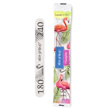 Bezpieczny pakiet - Pilnik PROSTY SLIM FLAMING  #180/240