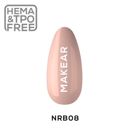 Baza kauczukowa Nude - Dark Beige  8ml
