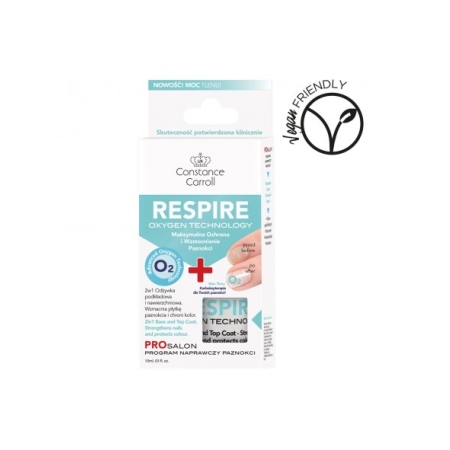 CC Nail Care RESPIRE OXYGEN_Podkładowa i Nawierzchniowa_Regeneracja i Odbudowa
